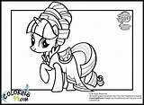 Pony Coloring Pages Little Rarity Princess Wedding Cadence Colouring Printable Old Color Dress Dresses Magic Winter Library Clipart Getcolorings Choose sketch template