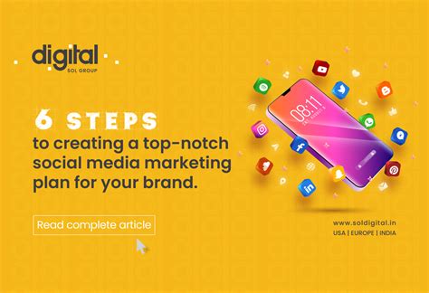 digital marketing company  create  perfect social media marketing plan   brand