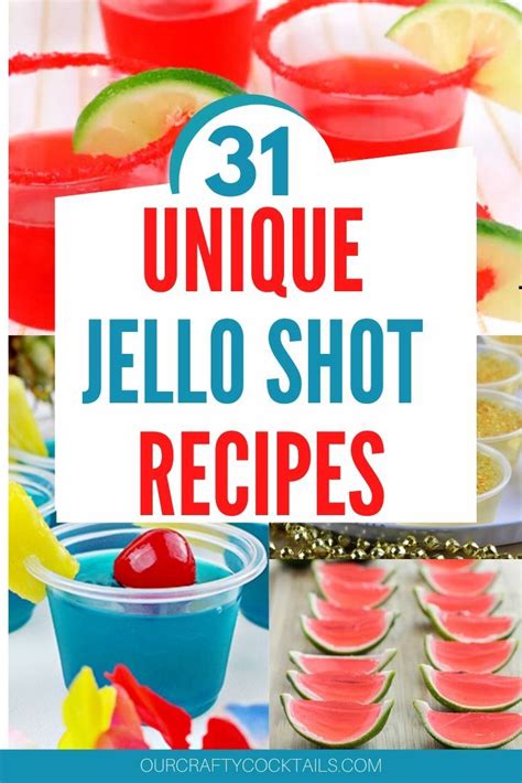 31 best jello shot recipes to make for your next party jello shot