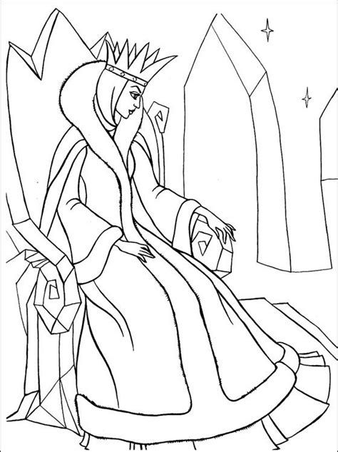 snow queen coloring page coloring pages coloring pages snow queen