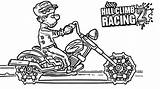 Hill Chopper Coloring Coloriages sketch template