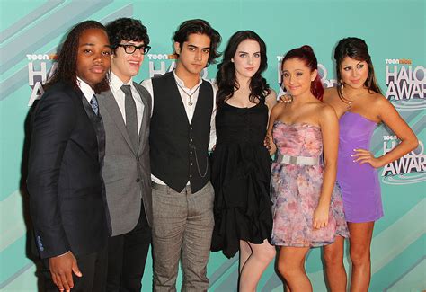 ariana grande  victorious zoom reunion party time