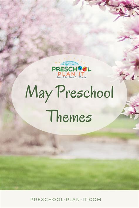 preschool monthly themes