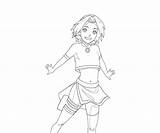 Sakura Naruto Smile Coloring Pages sketch template