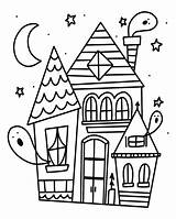 Coloring House Pages Potter Harry Halloween Kids Adults Haunted Printable Spooky Book Savings Daylight Time Color Bit Little Getcolorings Sweet sketch template
