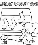 Coloring Christmas Snoopy Woodstock Curated Reviewed sketch template