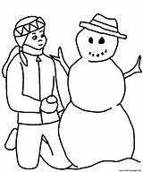 Clipart Winter Clip Kids Snowman Coloring Season Making C65c Cartoon Sports Seasons Summer Cliparts Clipartpanda Library Pages Snoopy Printable Info sketch template