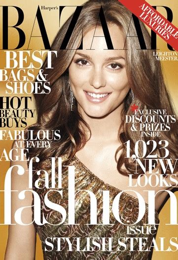 harper s bazaar us september 2009 leighton meester by terry richardson fashion gone rogue