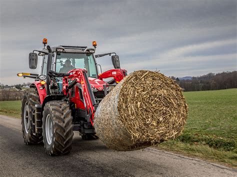 massey ferguson mf  dyna  red tractors  hayden