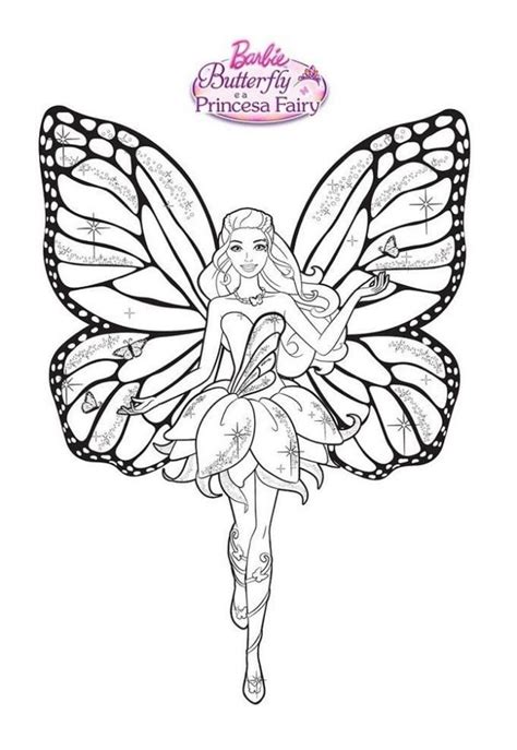 barbie fairy coloring pages home design ideas