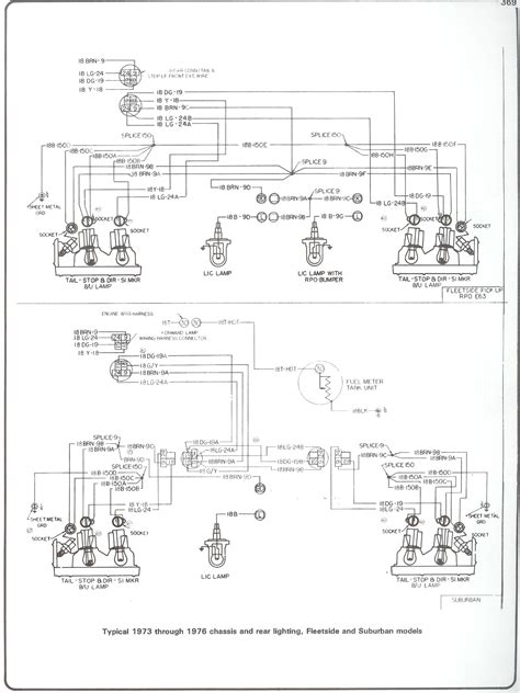 chevy truck instrument cluster wiring diagram wiring harness diagram