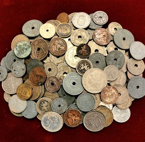 belgie belgisch congo lot van  munten diverse jaren catawiki