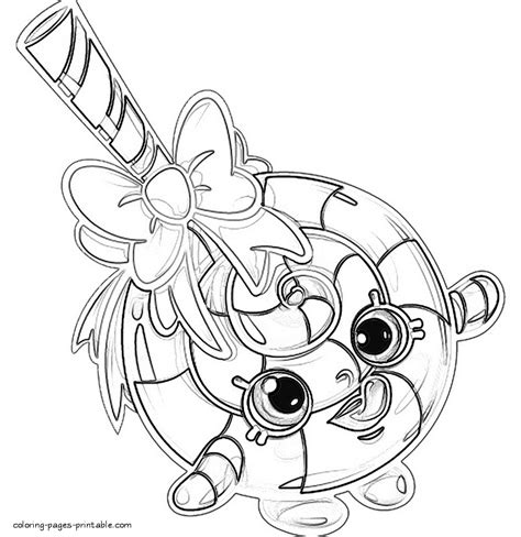 coloring pages shopkins apple blossom  file