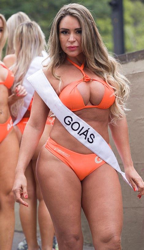 miss bumbum 2016 contestants bring traffic to a standstill in thong