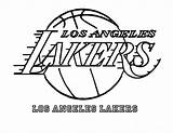 Lakers Coloring Logo Pages Nba Basketball Los Angeles Printable La Drawing Clipart Sports Laker Pdf Print Sheets Clip Cliparts Library sketch template