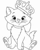 Marie Aristocats Pages Coloring Crown Duchess Printable Toulouse Berlioz Happy Family sketch template