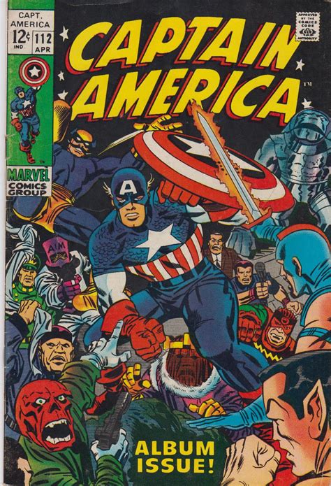 Lot Detail 1969 Captain America 110 112 114 128