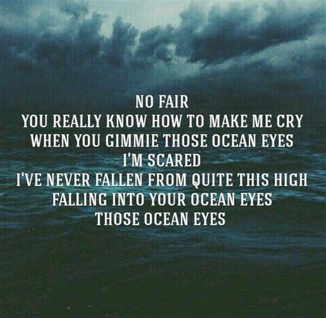 ocean eyes billie eilish lyric quotes song lyric quotes lyrics