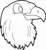 Eagle Coloring Bald Printable Click sketch template