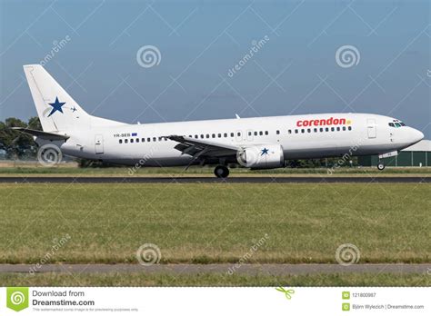 corendon dutch airlines editorial photography image