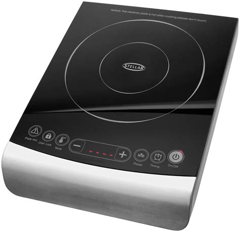 stellar portable touch control induction hob review  glug  oil