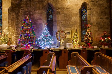 christmas tree festival  visit corbridge