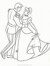 Cinderella Dancing Xcolorings 1100px 82k sketch template