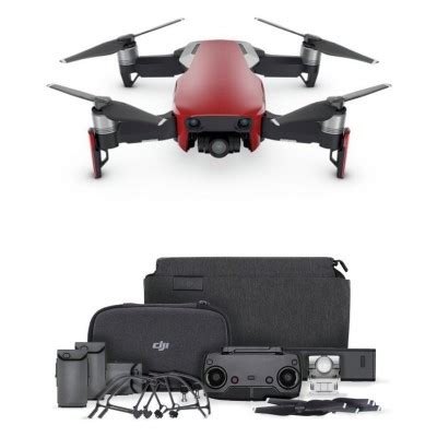 argos product support  dji mavic air fly  drone combo flame red