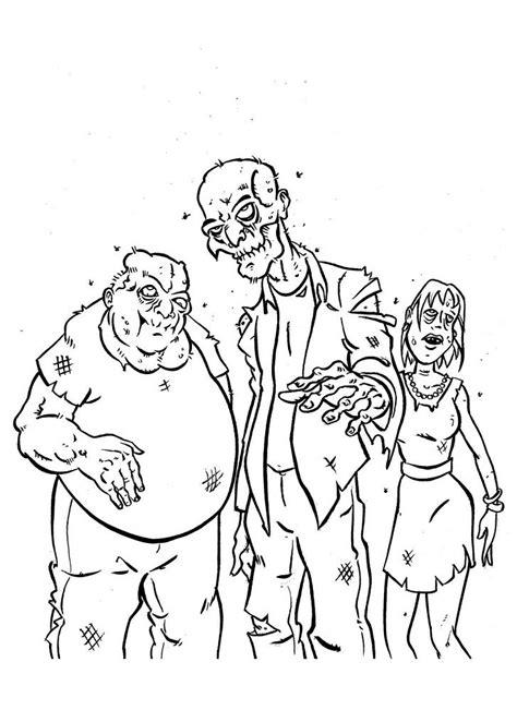 coloring pages   zombie coloring book  coloring pages