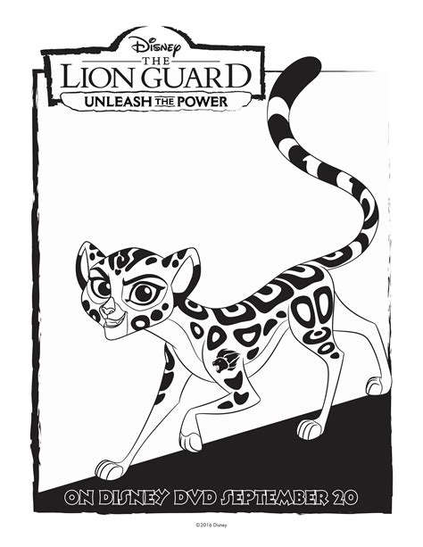 disney lion guard fuli coloring page lion guard disney lion guard