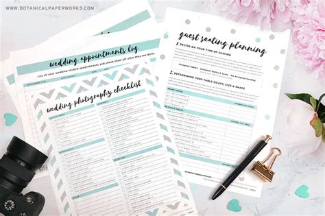 printables wedding planning binder   wedding