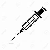 Syringe Injection sketch template