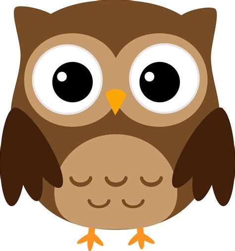 owl halloween cuteness clip art great horned owl cartoon  png clipart