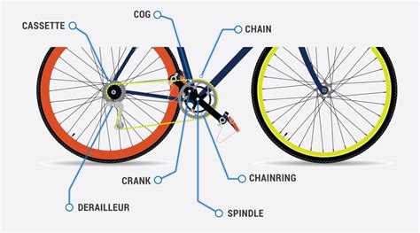 bike terms defined  guide  bike anatomy sporttracks