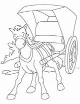 Horse Coloring Carriage Cart Pages Ages Middle Drawing Cinderella Color Wagon Kids Getcolorings Print Getdrawings Printable Paintingvalley Search Knights sketch template