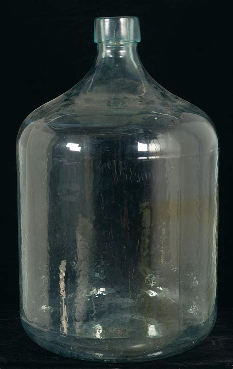 large  dated  gallon glass bottle rock island auction