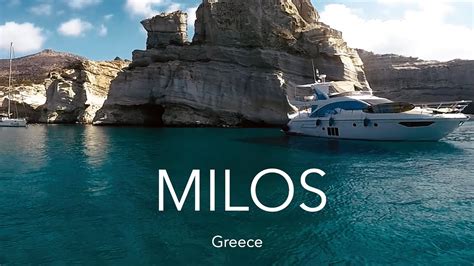 milos greece  day  milos youtube