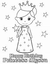 Birthday Coloring Princess Pages Happy Nana Brother Color Cards Grandpa Playing Card Drawing Colouring Printable Alyssa Disney Getcolorings Kids Getdrawings sketch template