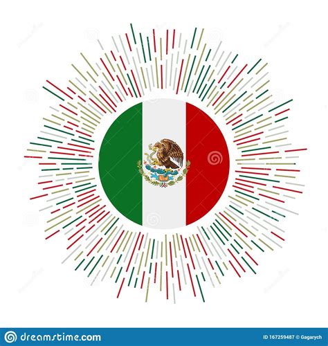 mexico sign stock vector illustration  nation ensign