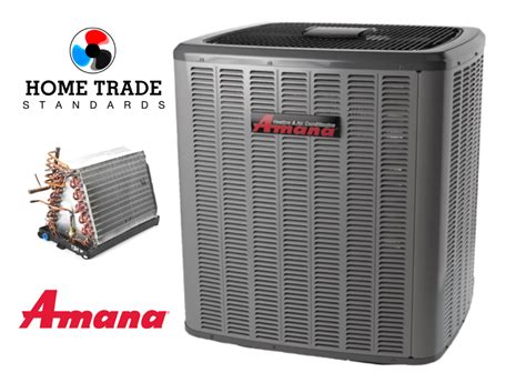 amana asx series air conditioner  seer  ton