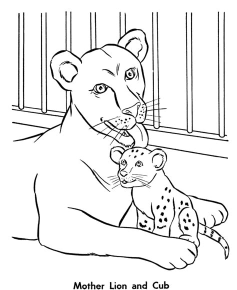 hudtopics large zoo animal coloring pages