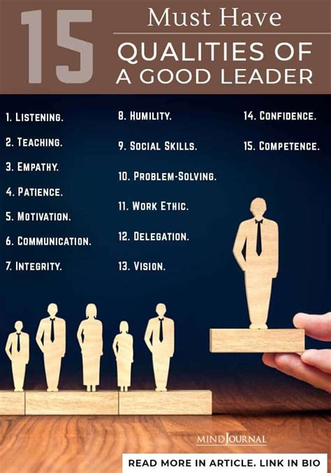 15 must have qualities of a good leader good leadership skills