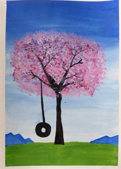 Beautiful Spring - Art Starts for Kids