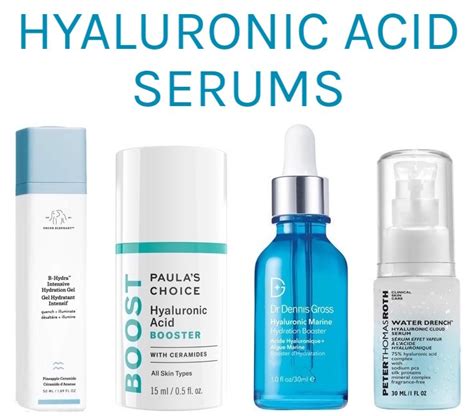 hyaluronic acid products drugstore  high