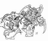 Warhammer 40k Nudge Wink Honour sketch template