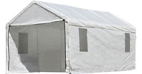 shelterlogic  white canopy enclosure kit  windows price