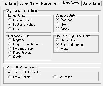 data format page