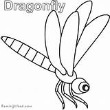 Dragonfly Dragonflies Sharber Angeline Coloringfolder sketch template