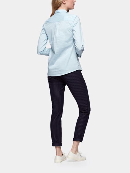 basic blouse lichtblauw costes fashion