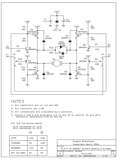 mosfet  bridge schematic basiccircuit circuit diagram seekiccom